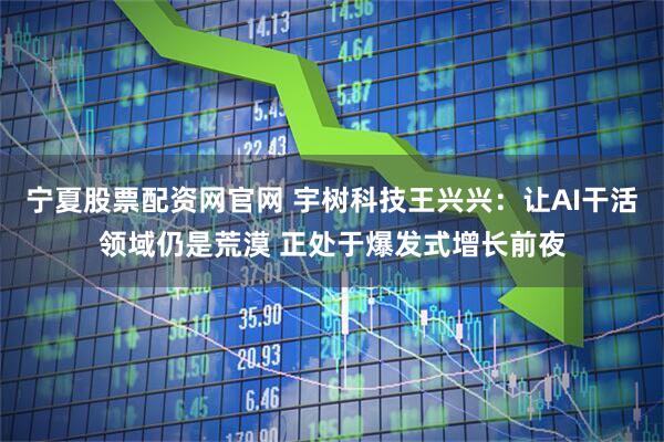 宁夏股票配资网官网 宇树科技王兴兴：让AI干活领域仍是荒漠 正处于爆发式增长前夜