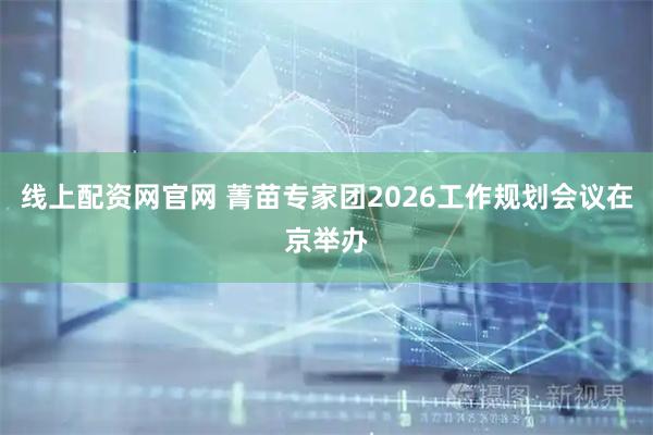 线上配资网官网 菁苗专家团2026工作规划会议在京举办